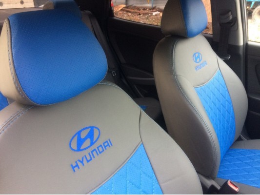 Авточехлы на Hyundai Solaris