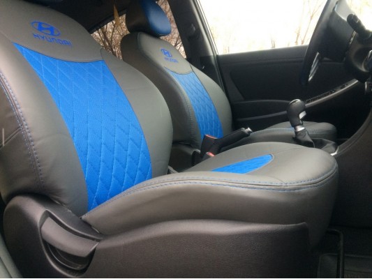 Авточехлы на Hyundai Solaris