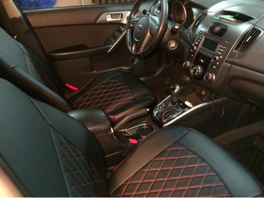 Авточехлы на Kia Cerato 2