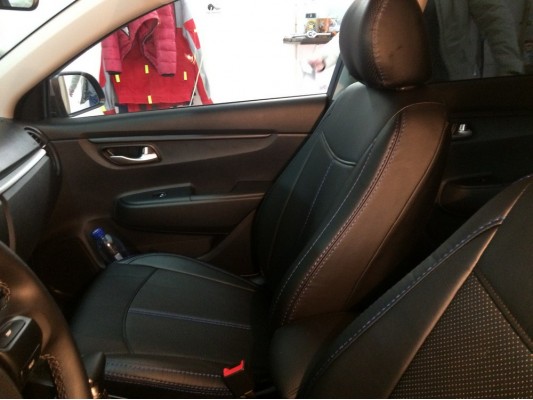 Авточехлы на Kia Rio 4