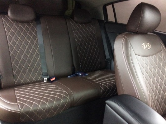 Авточехлы на Kia Rio 4 X-Line