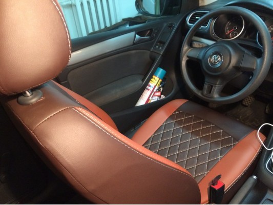 Авточехлы на Volkswagen Golf 6