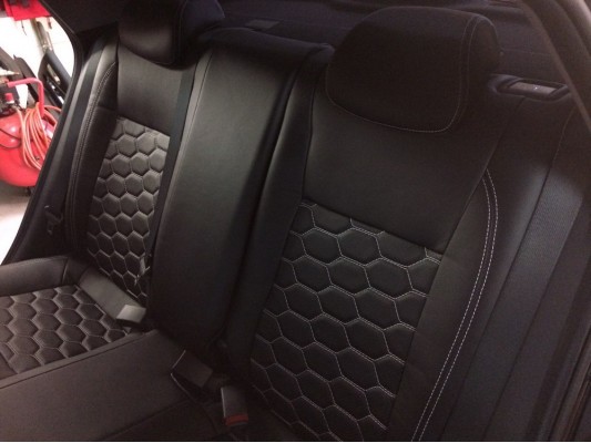 Каркасные авточехлы на Hyundai Solaris 2