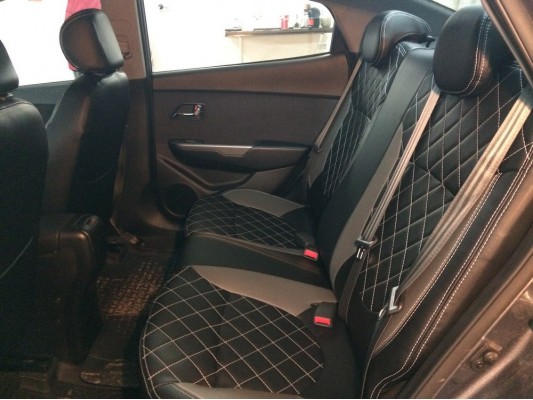 Каркасные авточехлы на KIA Rio 3