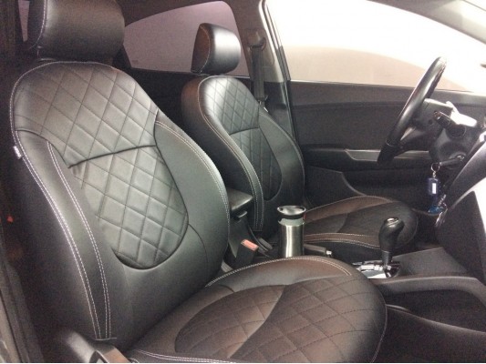 Каркасные авточехлы на KIA Rio 3