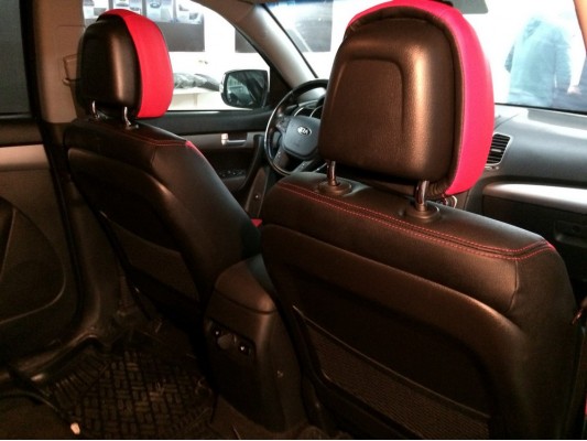 Каркасные авточехлы на KIA Sorento 2