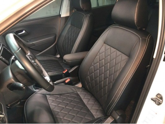 Каркасные авточехлы на Volkswagen Polo